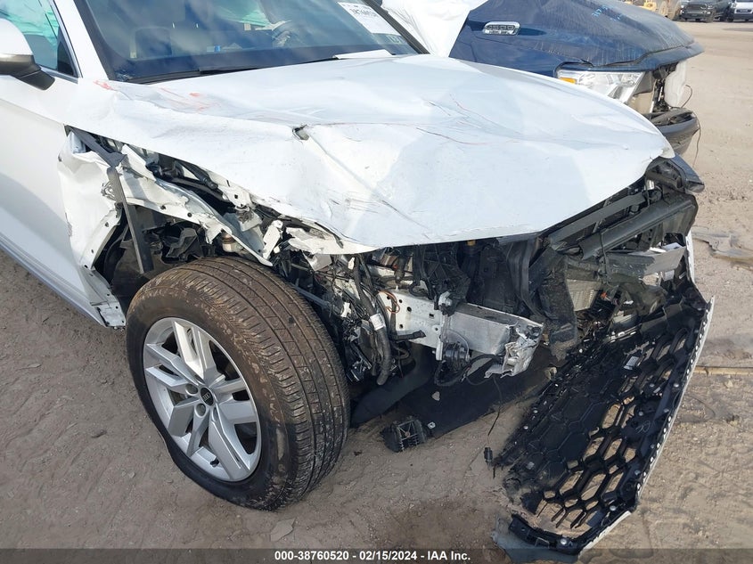 VIN WA1GAAFY5N2086846 2022 AUDI Q5 PREMIUM 45