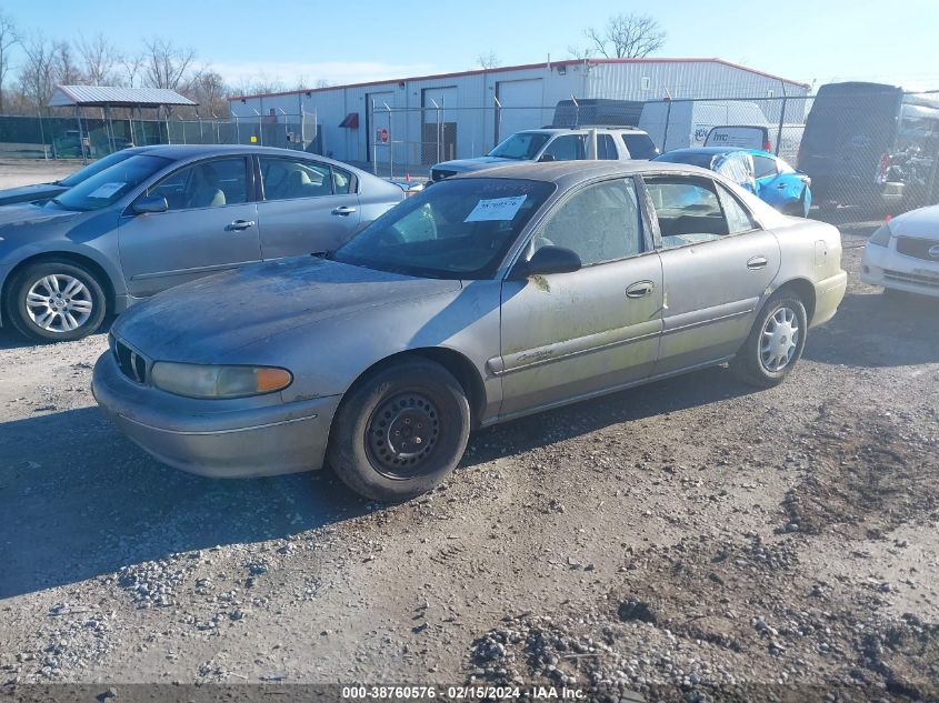 1999 Buick Century Custom VIN: 2G4WS52M2X1430589 Lot: 38760576