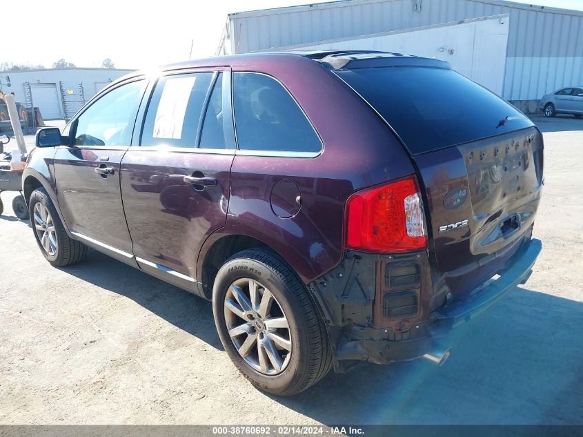 2011 Ford Edge Limited VIN: 2FMDK4KC8BBB18501 Lot: 38760692