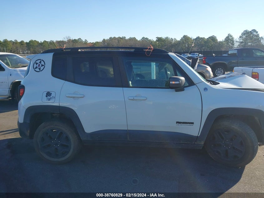 VIN ZACCJBCBXHPF91088 2017 JEEP RENEGADE TRAILHAWK