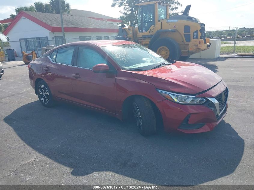 2022 NISSAN SENTRA SV XTRONIC CVT - 3N1AB8CV7NY265034