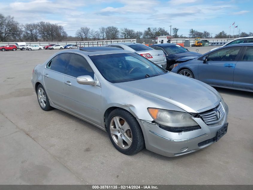 2005 Acura Rl 3.5 VIN: JH4KB16515C005840 Lot: 38761135