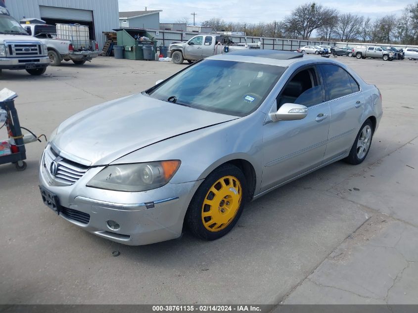 2005 Acura Rl 3.5 VIN: JH4KB16515C005840 Lot: 38761135