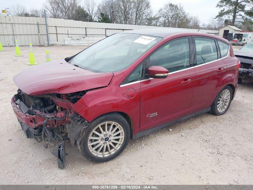 2014 Ford C-Max Energi Sel VIN: 1FADP5CU7EL514562 Lot: 38761289