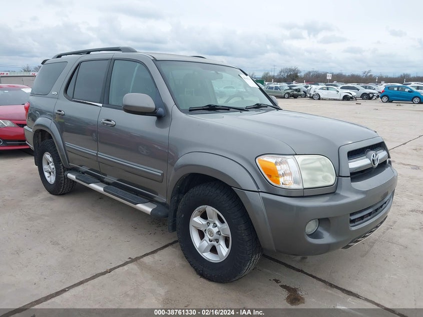2005 Toyota Sequoia Sr5 V8 VIN: 5TDZT34A75S254666 Lot: 38761330