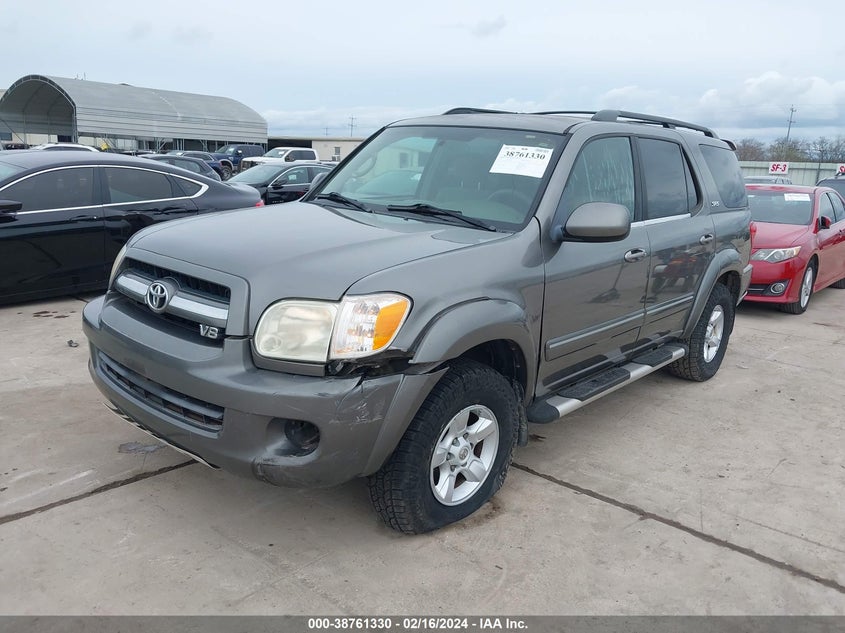 2005 Toyota Sequoia Sr5 V8 VIN: 5TDZT34A75S254666 Lot: 38761330