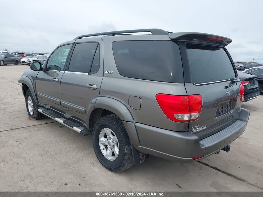 2005 Toyota Sequoia Sr5 V8 VIN: 5TDZT34A75S254666 Lot: 38761330