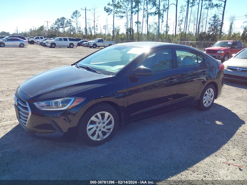 VIN 5NPD74LF1HH051493 2017 HYUNDAI ELANTRA SE
