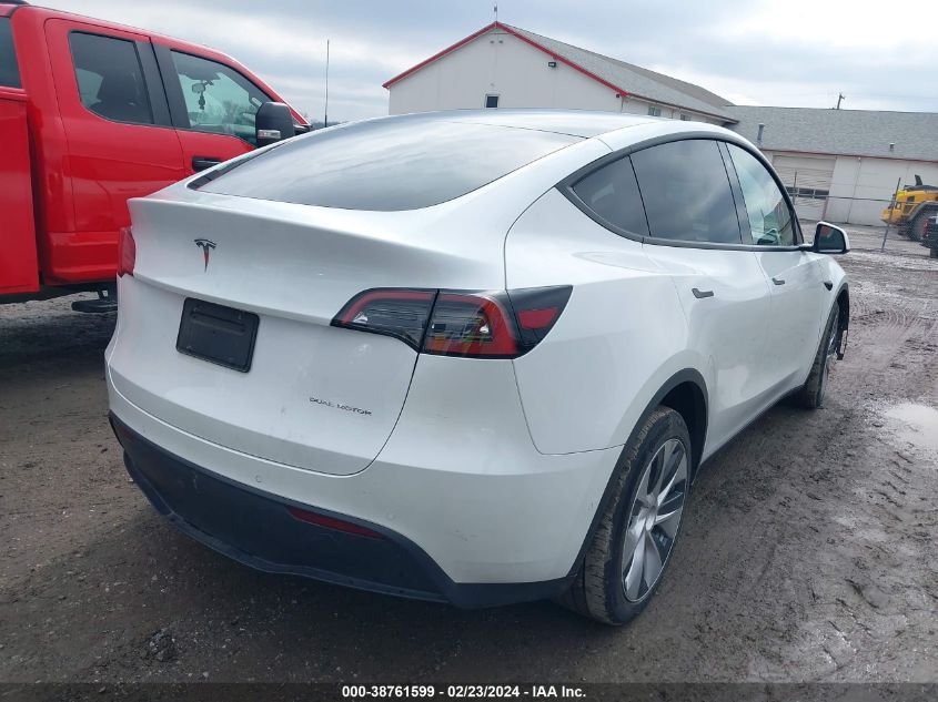 2022 TESLA MODEL Y LONG RANGE DUAL MOTOR ALL-WHEEL DRIVE ...