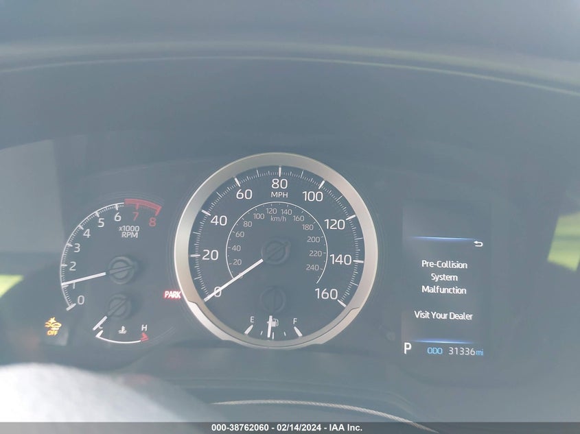 VIN 5YFEPMAE4MP262456 2021 TOYOTA COROLLA LE