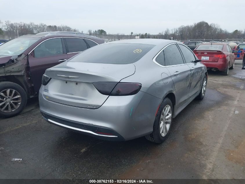 VIN 1C3CCCAB3FN741667 2015 Chrysler 200, Limited no.4