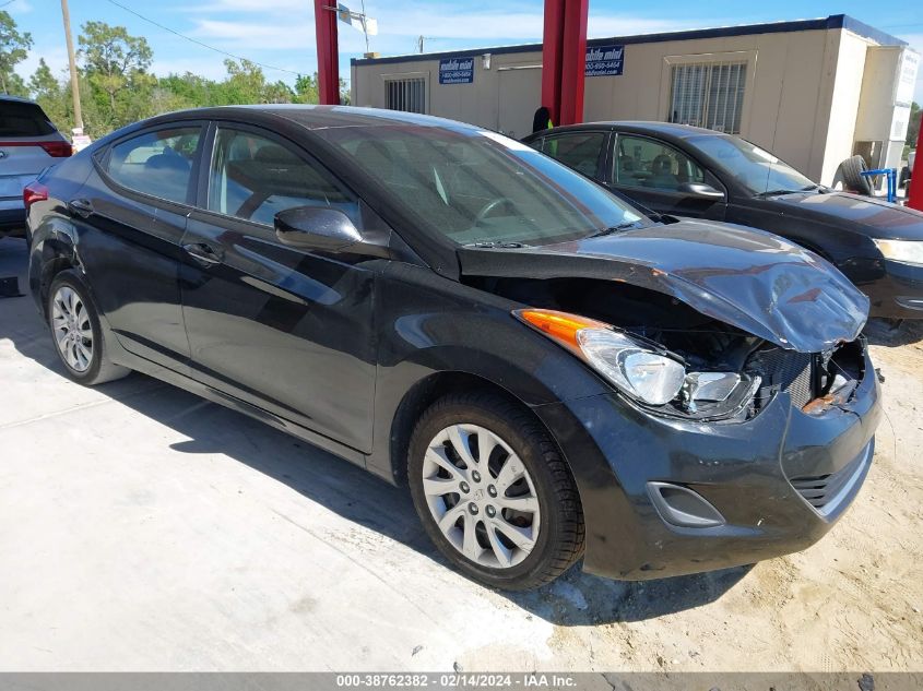 2012 Hyundai Elantra Gls VIN: 5NPDH4AE6CH116001 Lot: 38762382