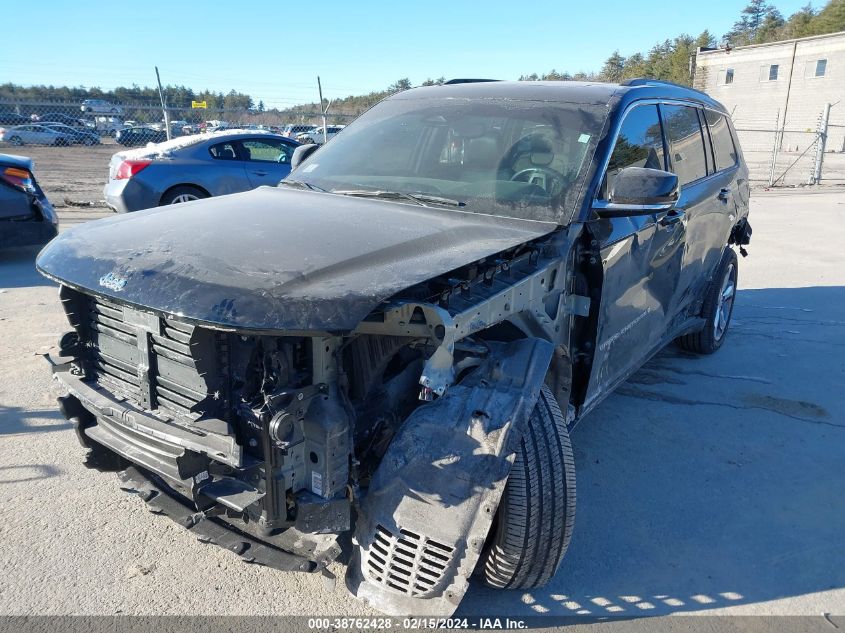 2022 Jeep Grand Cherokee L Limited 4X4 VIN: 1C4RJKBG8N8504556 Lot: 38762428