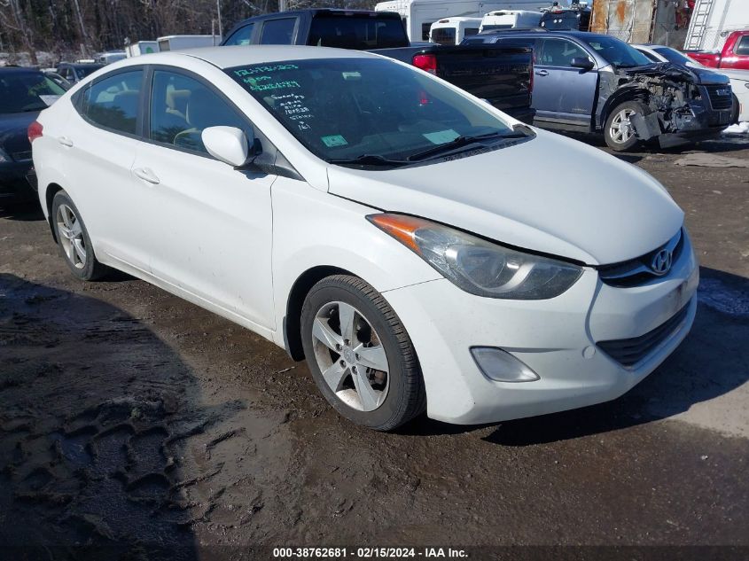 2013 Hyundai Elantra Gls VIN: 5NPDH4AE6DH421144 Lot: 38762681