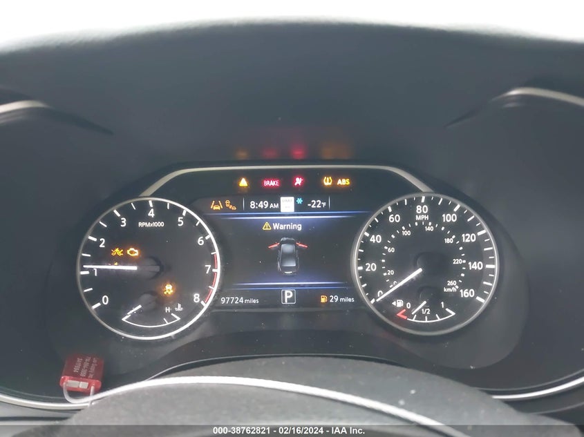 2020 NISSAN MAXIMA SV - 1N4AA6CV2LC361721