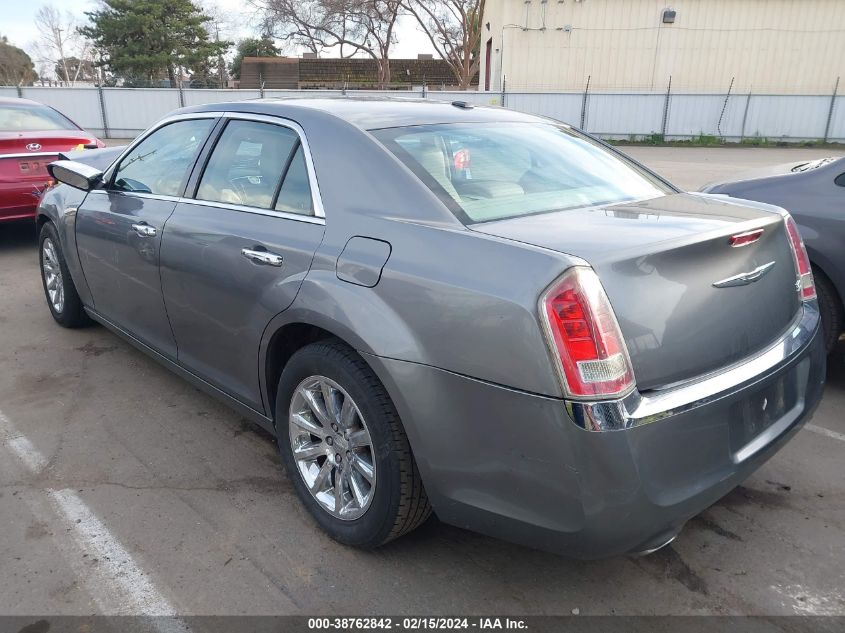 2011 Chrysler 300 Limited VIN: 2C3CA5CG0BH599291 Lot: 38762842