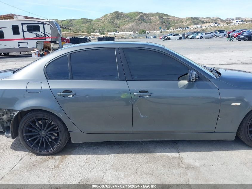 2006 BMW 530I VIN: WBANE73546CM38547 Lot: 38762874