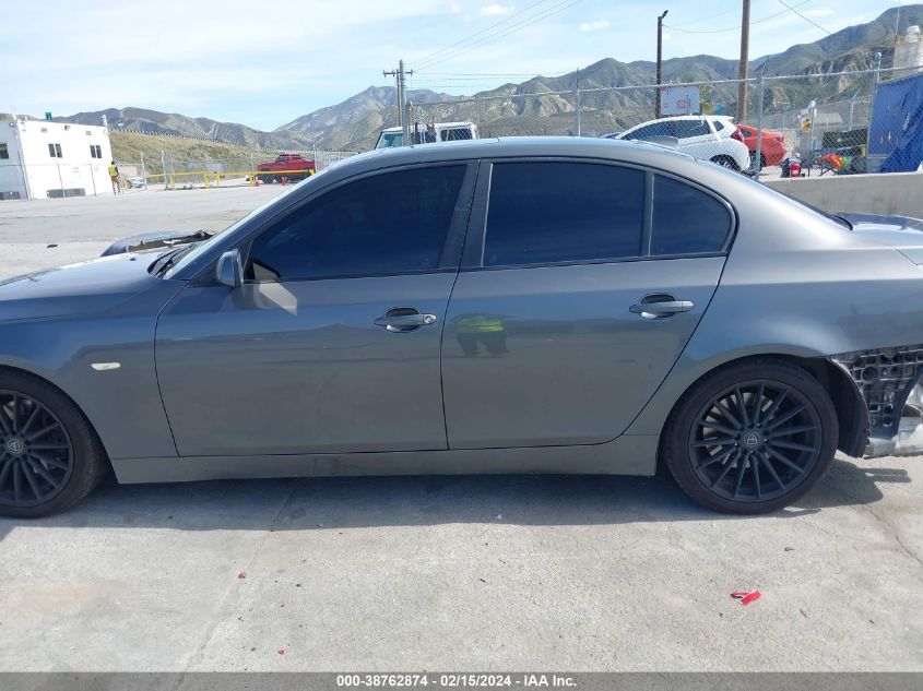 2006 BMW 530I VIN: WBANE73546CM38547 Lot: 38762874