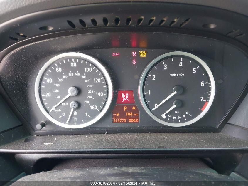 2006 BMW 530I VIN: WBANE73546CM38547 Lot: 38762874