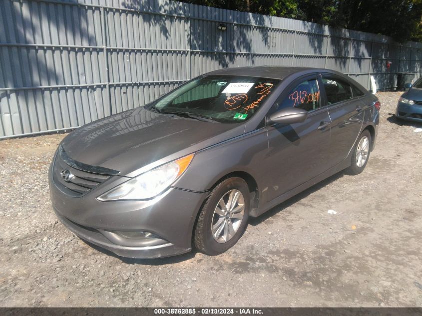 2014 Hyundai Sonata Gls VIN: 5NPEB4AC8EH920064 Lot: 38762885