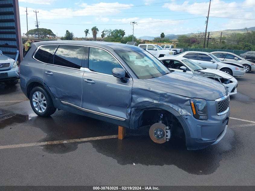 2020 Kia Telluride Lx VIN: 5XYP24HC7LG077526 Lot: 38763025