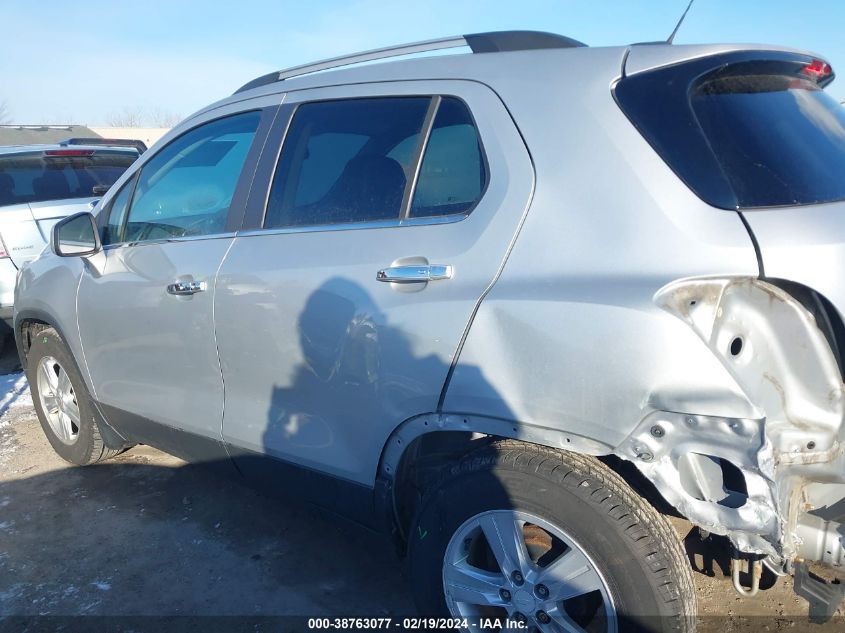 2018 Chevrolet Trax Lt VIN: 3GNCJLSB1JL334172 Lot: 40815250