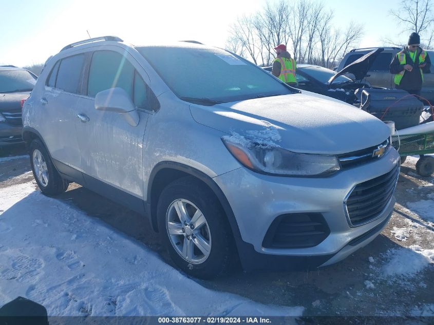 2018 Chevrolet Trax Lt VIN: 3GNCJLSB1JL334172 Lot: 40815250