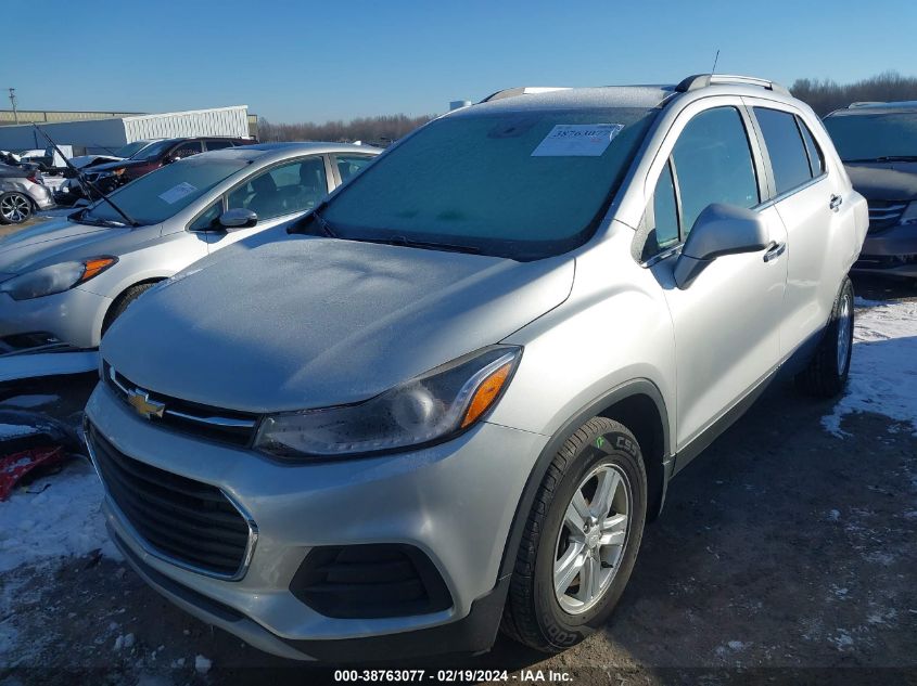 2018 Chevrolet Trax Lt VIN: 3GNCJLSB1JL334172 Lot: 40815250