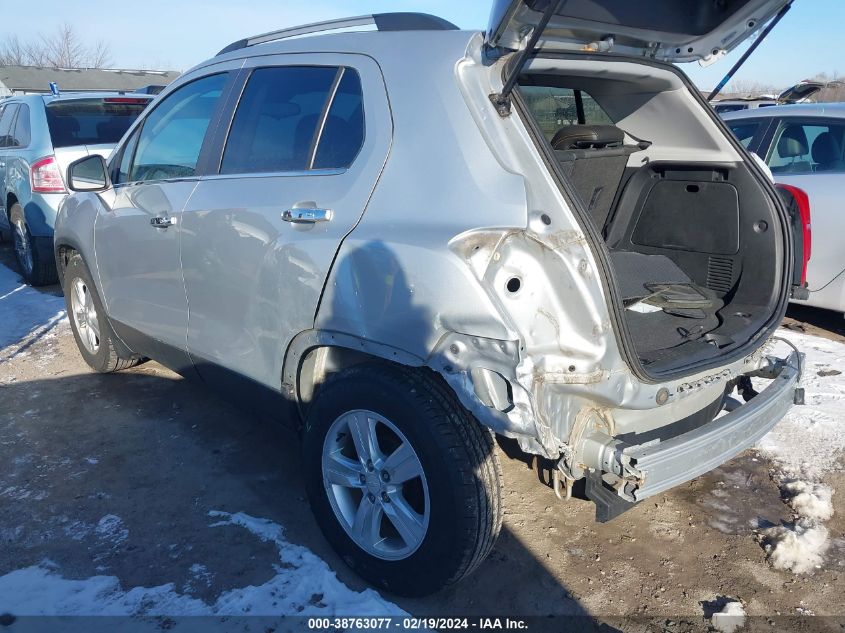 VIN 3GNCJLSB1JL334172 2018 CHEVROLET TRAX LT