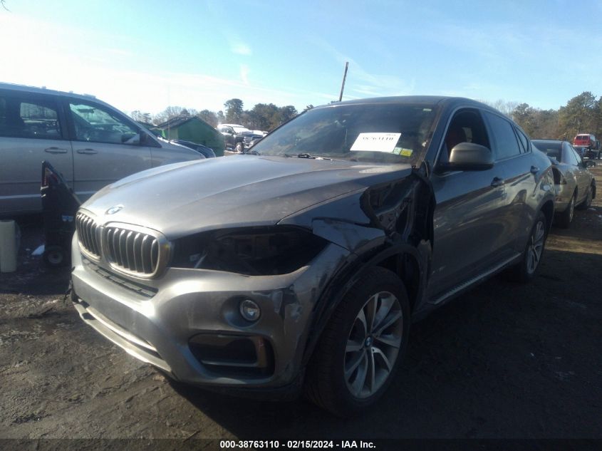 VIN 5UXKU2C5XJ0X51414 2018 BMW X6, Xdrive35I no.6