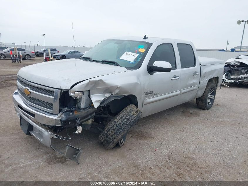 2013 Chevrolet Silverado 1500 Lt VIN: 3GCPCSE04DG130357 Lot: 38763386