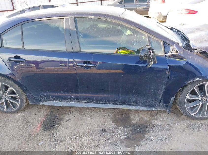 VIN JTDS4MCE5MJ069536 2021 TOYOTA COROLLA SE