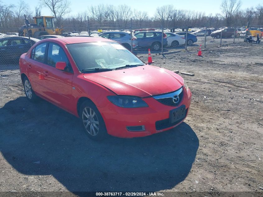 2007 Mazda Mazda3 I VIN: JM1BK12F671727996 Lot: 38763717