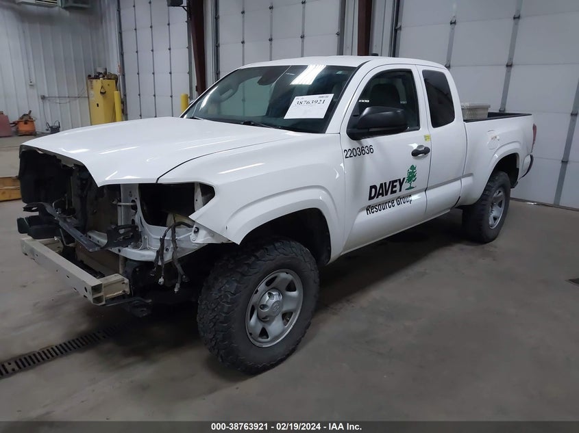 2020 TOYOTA TACOMA ACCESS CAB/SR/SR5 - 5TFSX5EN9LX073157