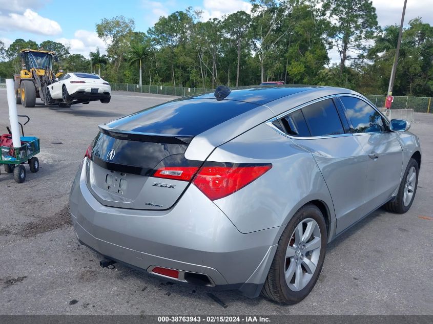 2010 Acura Zdx VIN: 2HNYB1H62AH502351 Lot: 38763943