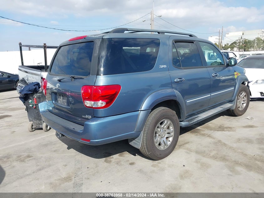 2006 Toyota Sequoia Sr5 V8 VIN: 5TDZT34A06S267065 Lot: 38763958