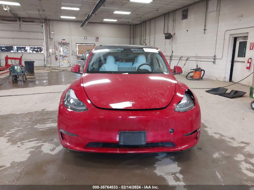 2021 Tesla Model Y Performance Dual Motor All-Wheel Drive VIN: 5YJYGDEF3MF271273 Lot: 38764033