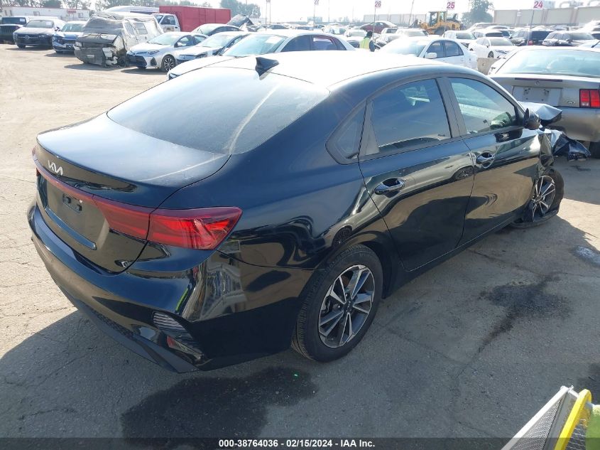 2022 Kia Forte Lxs VIN: 3KPF24AD8NE499156 Lot: 38764036