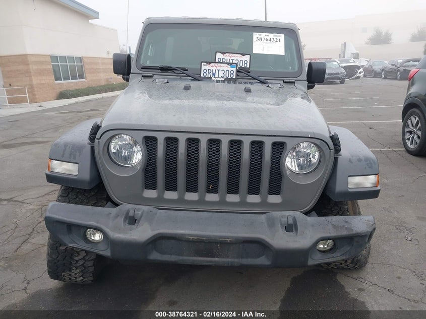2020 JEEP WRANGLER UNLIMITED SPORT - 1C4HJXDG3LW284421