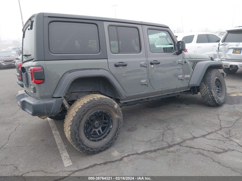 2020 JEEP WRANGLER UNLIMITED SPORT - 1C4HJXDG3LW284421