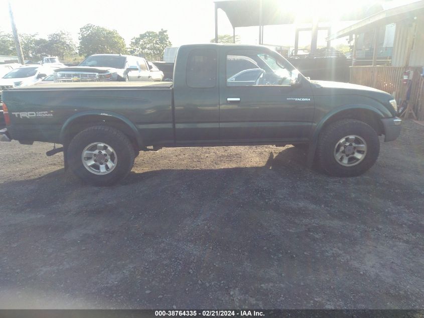 2000 Toyota Tacoma Limited V6 VIN: 4TAWN74N8YZ581146 Lot: 38764335