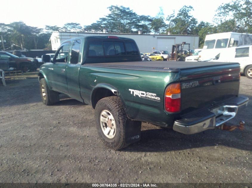 2000 Toyota Tacoma Limited V6 VIN: 4TAWN74N8YZ581146 Lot: 38764335