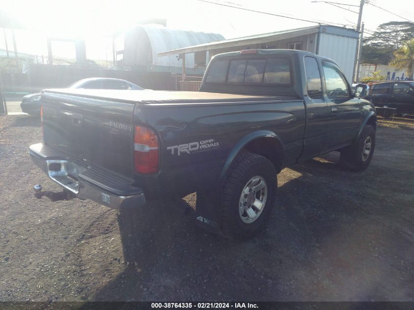 2000 Toyota Tacoma Limited V6 VIN: 4TAWN74N8YZ581146 Lot: 38764335