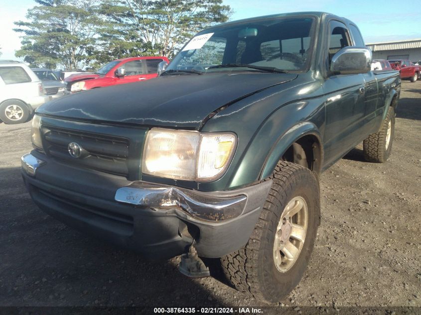 2000 Toyota Tacoma Limited V6 VIN: 4TAWN74N8YZ581146 Lot: 38764335