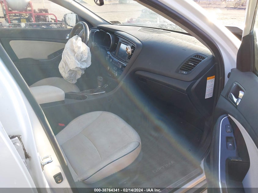 2014 KIA OPTIMA HYBRID EX - KNAGN4AD7E5065508