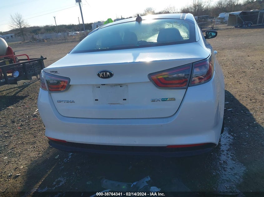 2014 KIA OPTIMA HYBRID EX - KNAGN4AD7E5065508