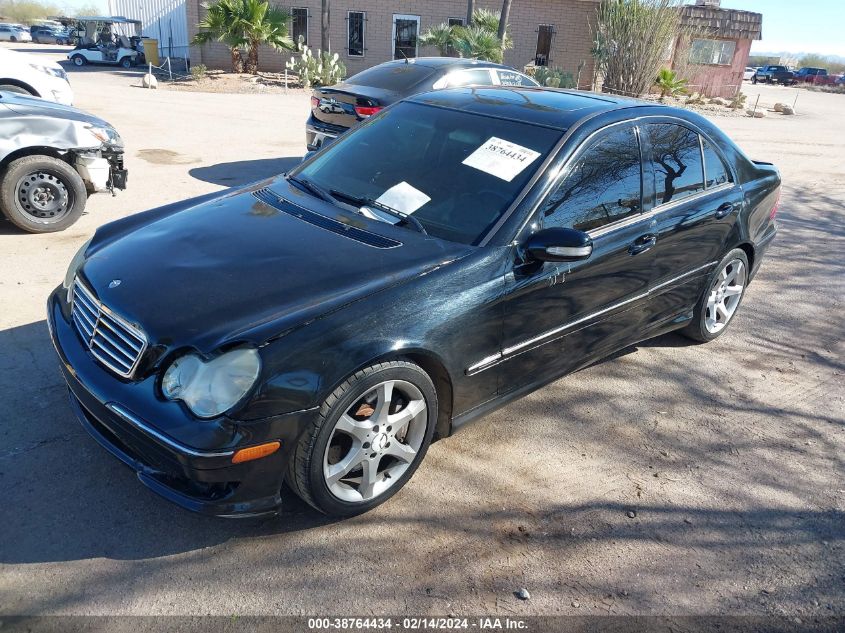 2007 Mercedes-Benz C 230 Sport VIN: WDBRF52H37F888125 Lot: 38764434