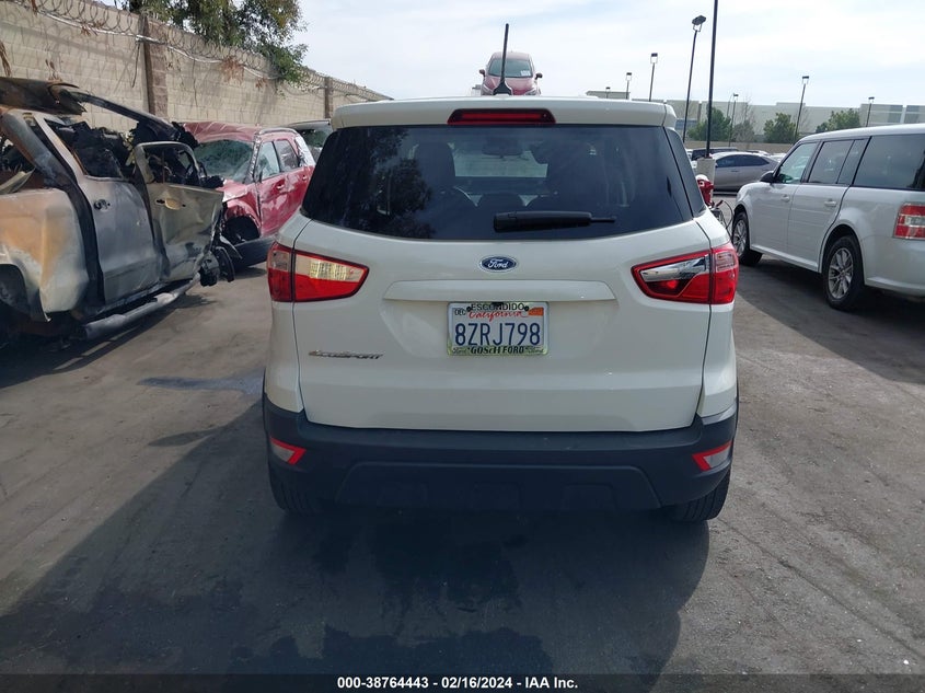 2021 FORD ECOSPORT S - MAJ3S2FE8MC440547