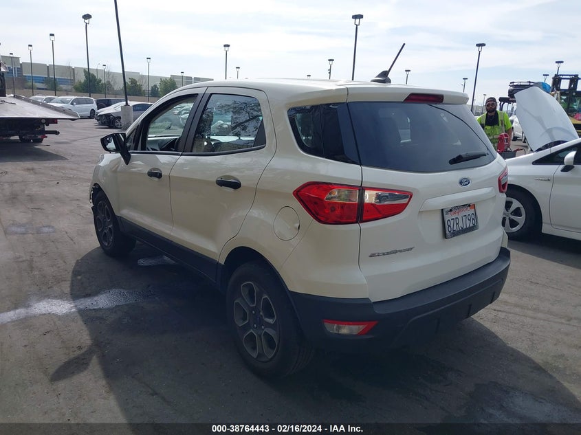 2021 FORD ECOSPORT S - MAJ3S2FE8MC440547