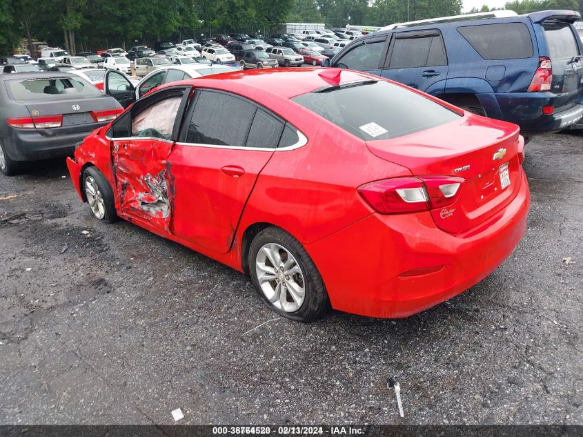 2019 Chevrolet Cruze Lt VIN: 1G1BE5SM9K7119322 Lot: 38764520